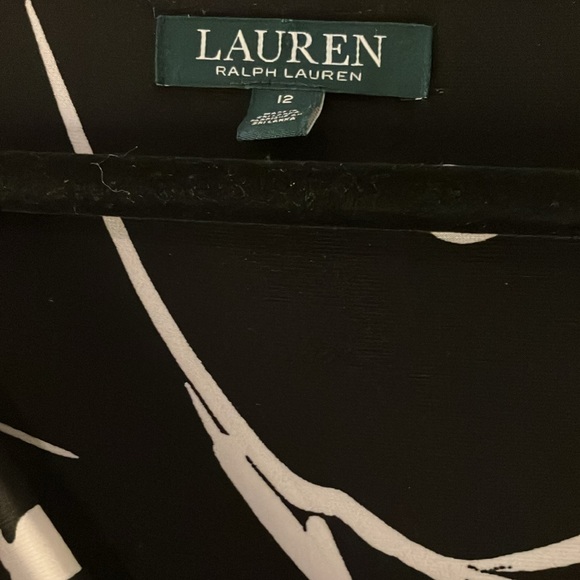 Lauren Ralph Lauren black and white dress - Picture 2 of 8